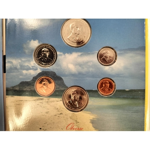 61 - Five Uncirculated Coin Sets to Incl. Canada, Tuvalu, Maldives, Mauritius & Diana Memorial Coin