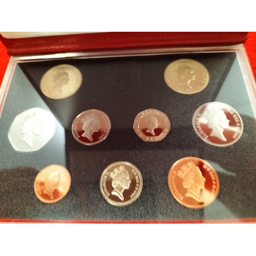 66 - Two Royal Mail Deluxe Coin Sets in Presentation Cases to Incl. 1989 & 1990