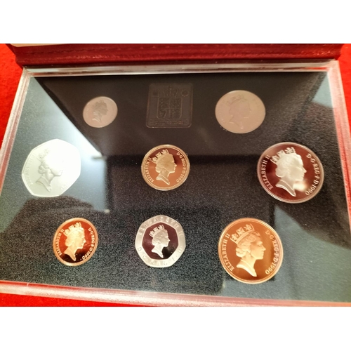 66 - Two Royal Mail Deluxe Coin Sets in Presentation Cases to Incl. 1989 & 1990