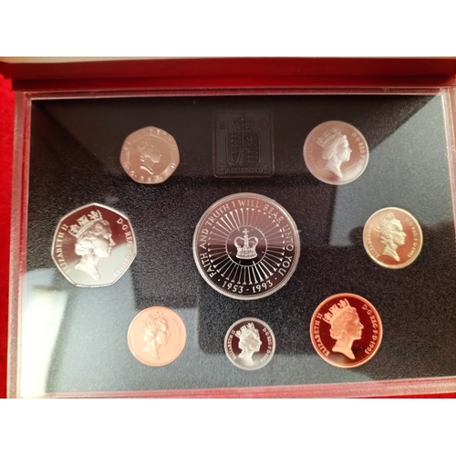 73 - Two Royal Mail Deluxe Coin Sets in Presentation Cases to Incl. 1993 & 1994