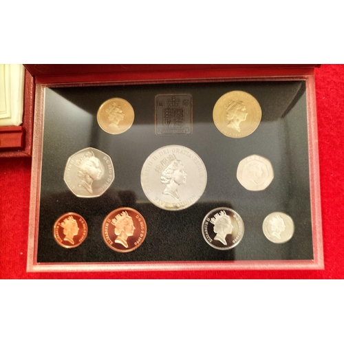 81 - Two Royal Mint Deluxe Coin Sets in Presentation Cases to Incl. 1995 & 1996