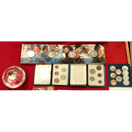 99 - Collection of Uncirculated Coins to Incl. 2x Two Pound Coins, 1989 & 1984 Proof Sets, Plus First Dec... 