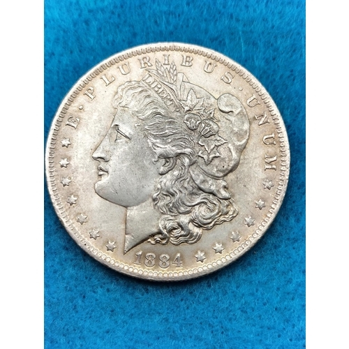 112 - 1884 New Orleans Mint 90% Silver Morgan Dollar