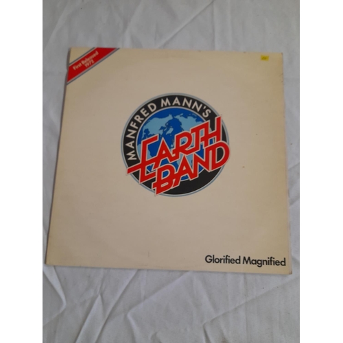 2 - Manfred Mann's Earth Band LPs (4) to include BRON 507 'Watch' A2 B1, BRON 306 'The Good Earth' A-2u ... 