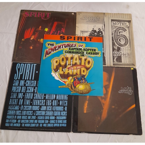 4 - Spirit LPs (5) to include BEGA 23 'Potatoland' A1 B1, E31175 'Feedback' 1A 1A Canadian Pressing, EIR... 