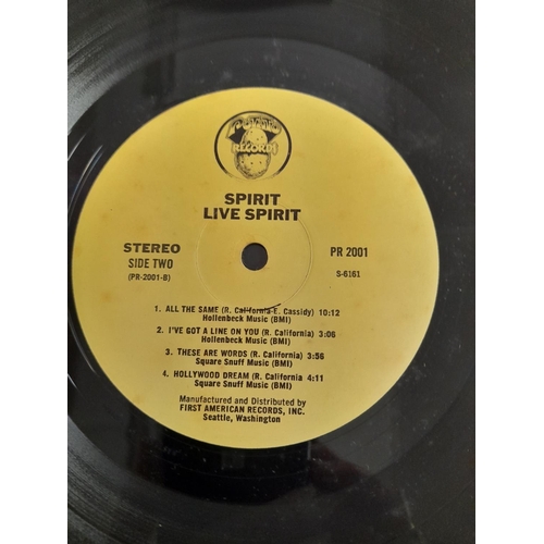 4 - Spirit LPs (5) to include BEGA 23 'Potatoland' A1 B1, E31175 'Feedback' 1A 1A Canadian Pressing, EIR... 