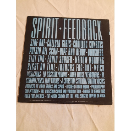 4 - Spirit LPs (5) to include BEGA 23 'Potatoland' A1 B1, E31175 'Feedback' 1A 1A Canadian Pressing, EIR... 