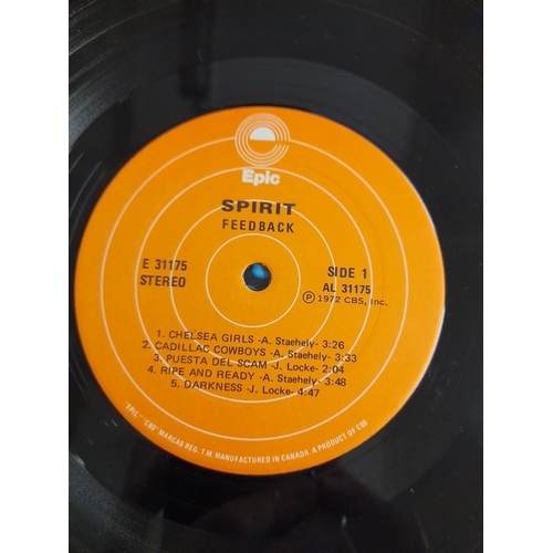 4 - Spirit LPs (5) to include BEGA 23 'Potatoland' A1 B1, E31175 'Feedback' 1A 1A Canadian Pressing, EIR... 