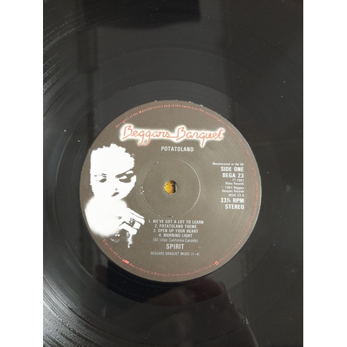 4 - Spirit LPs (5) to include BEGA 23 'Potatoland' A1 B1, E31175 'Feedback' 1A 1A Canadian Pressing, EIR... 