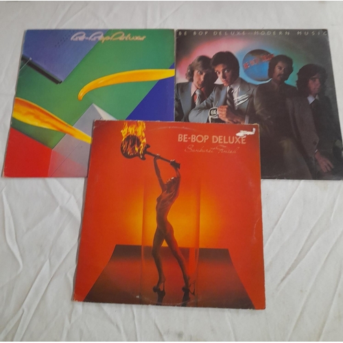 5 - Be-Bop Deluxe LPs (3) to include SHSP 4091 'Drastic Plastic' A-1 B-2, SHSP 4058 'Modern Music' A-1 B... 