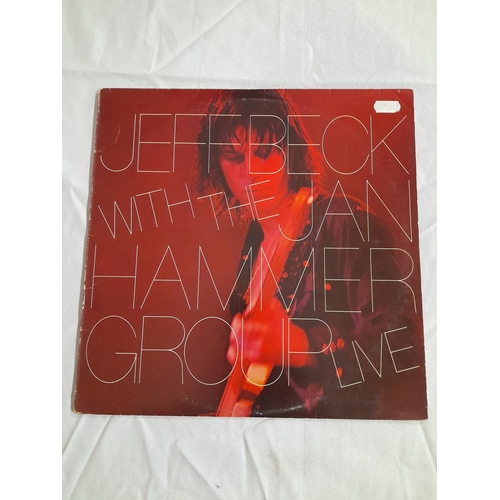 7 - Jeff Beck LPs (4) to include JJSL 30107 'Wired' -A -B Rare Singapore Pressing, S EPC 69117 'Blow by ... 