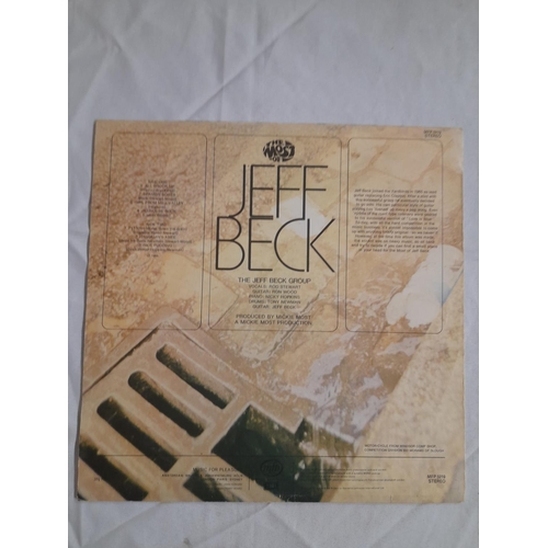 7 - Jeff Beck LPs (4) to include JJSL 30107 'Wired' -A -B Rare Singapore Pressing, S EPC 69117 'Blow by ... 