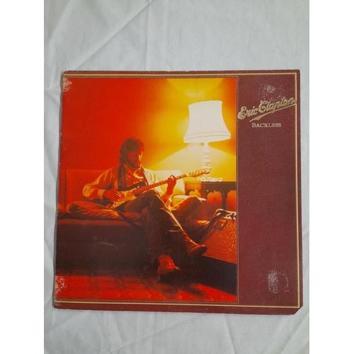 9 - Eric Clapton LPS (4) to include SPELP 54 'Eric Capton' A//1 B//1 Re-Issue, RS-1-3039 'Backless' A6 B... 