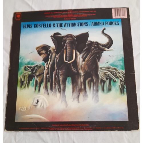 10 - Elvis Costello LPS (4) to include XXLP13 'Almost Blue' A1 B1, JC 35709 'Armed Forces' 1B 1G, RAD3 'T... 