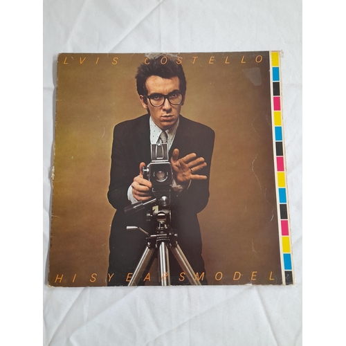 10 - Elvis Costello LPS (4) to include XXLP13 'Almost Blue' A1 B1, JC 35709 'Armed Forces' 1B 1G, RAD3 'T... 