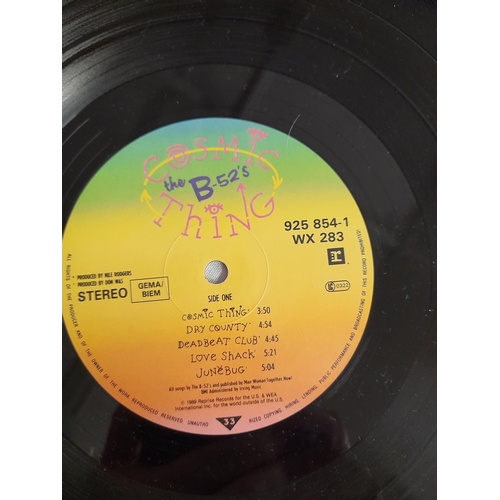 12 - B-52's LPs (5) to include IPM 1001 'Party Mix'  A-3u B-1u, ILPS 9622 'Wild Planet' A-1u B-2u, 204 21... 