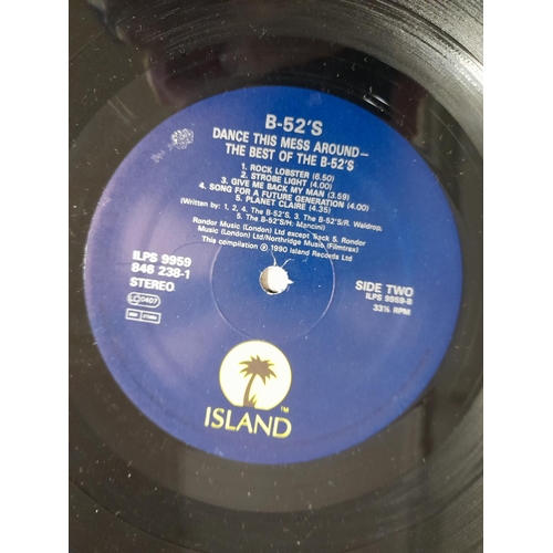 12 - B-52's LPs (5) to include IPM 1001 'Party Mix'  A-3u B-1u, ILPS 9622 'Wild Planet' A-1u B-2u, 204 21... 