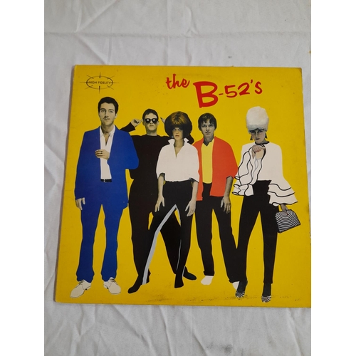 12 - B-52's LPs (5) to include IPM 1001 'Party Mix'  A-3u B-1u, ILPS 9622 'Wild Planet' A-1u B-2u, 204 21... 