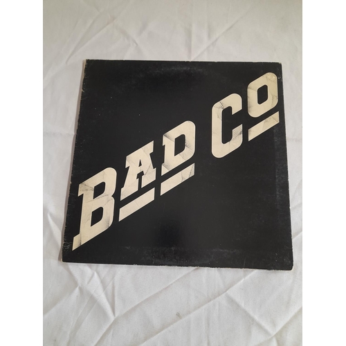 17 - Bad Company LPs (3) to include ILPS 9279 'Bad Company' A-2u B-2u, ILPSP 9346 'Run with the Pack' Emb... 