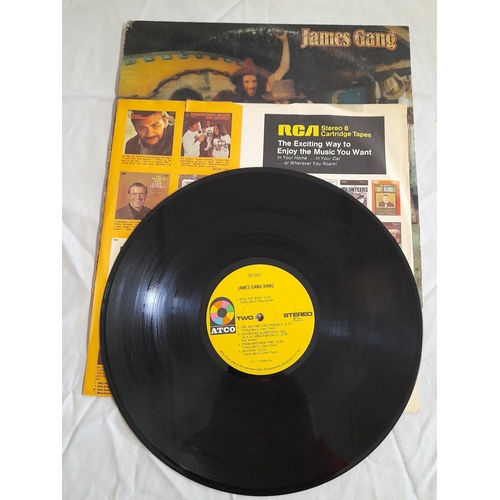 19 - James Gang LPs (5) to include 25 584 XAT 'Pop Gold' A1 B1, ABCX - 721 'Thirds' 1-A 1-B, SD 7037 'Jam... 