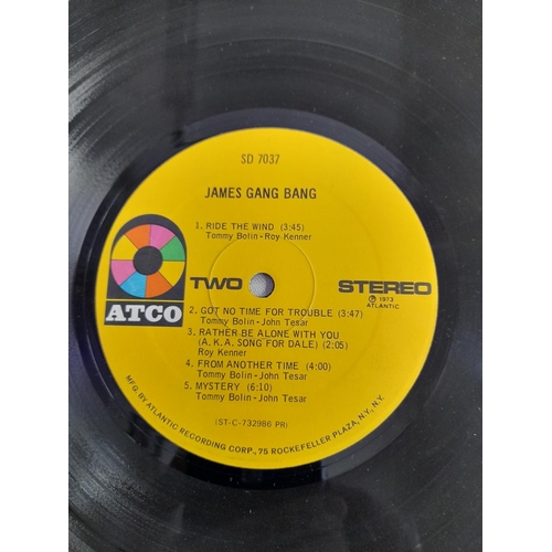 19 - James Gang LPs (5) to include 25 584 XAT 'Pop Gold' A1 B1, ABCX - 721 'Thirds' 1-A 1-B, SD 7037 'Jam... 