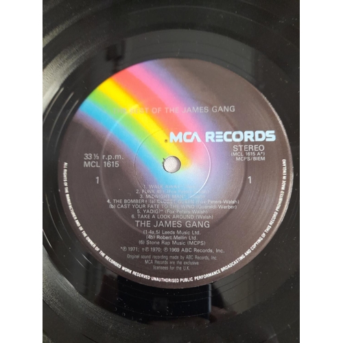 19 - James Gang LPs (5) to include 25 584 XAT 'Pop Gold' A1 B1, ABCX - 721 'Thirds' 1-A 1-B, SD 7037 'Jam... 