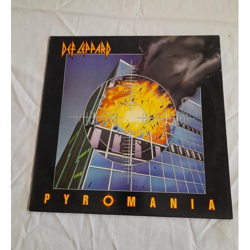 20 - Def Leppard LPs (2) to include VERS2 'Pyromania' A//2 B//2 and HYSLP1 'Hysteria' A-3u B-3u.