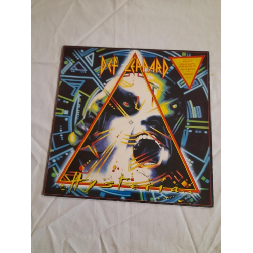 20 - Def Leppard LPs (2) to include VERS2 'Pyromania' A//2 B//2 and HYSLP1 'Hysteria' A-3u B-3u.