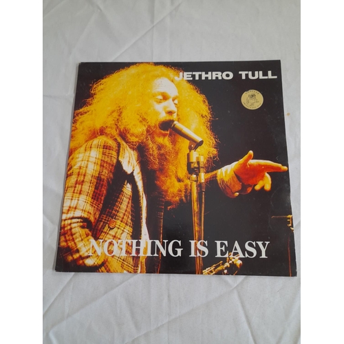 22 - Jethro Tull LPs (3) to include TSP013 'Nothing is Easy' on Yellow Transparent Vinyl -A -B, CDL 1301 ... 