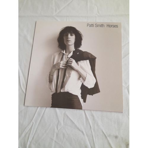 26 - Patti Smith LPs (2) to include 88875111731 'Horses' 1A 1B Re-Issue and FA 3058 'Easter' A-1 B-1.