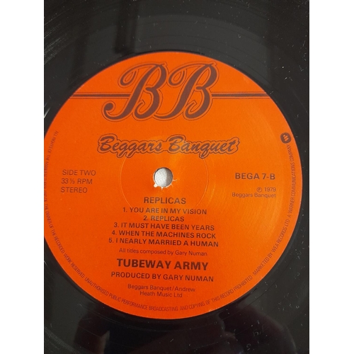 27 - Tubeway Army LPs (2) plus Another New Wave Compilation Record to include BEGA 4 'Tubeway Army' A3 B2... 