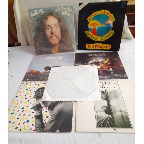 32 - Prog Rock/Classic Rock LPs (6) to include Julian Cope MERL 48 'Fried' A//1 B//1, ILPS 9861 'Saint Ju... 