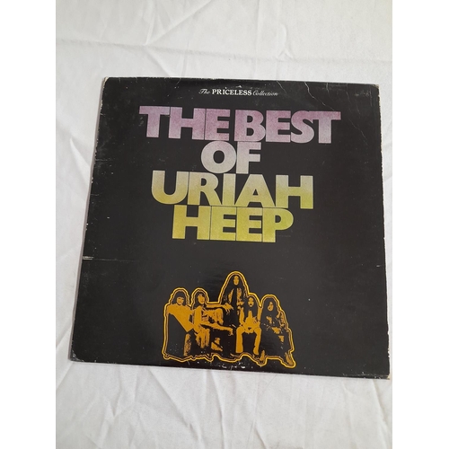 33 - Uriah Heep LPs (4) to include ILPS 9142 'Very 'Eavy .... Very 'Umble' A1 B1, CHALP 107 'Look at Your... 