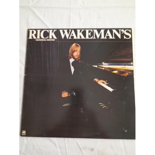 34 - Rick Wakeman LPs (3) to include 'The Myths and Legends of King Arthur and the Knights of the Round T... 