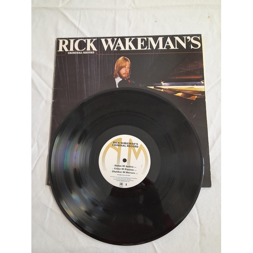 34 - Rick Wakeman LPs (3) to include 'The Myths and Legends of King Arthur and the Knights of the Round T... 