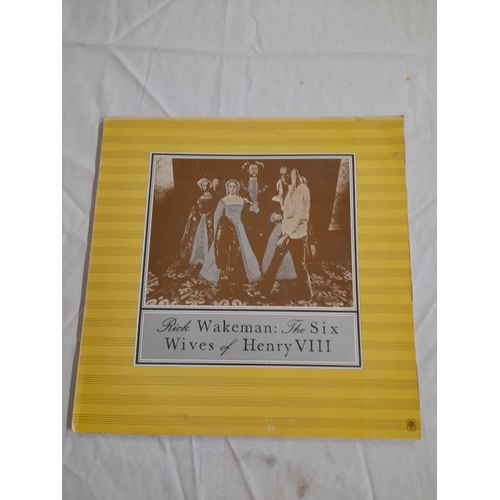 34 - Rick Wakeman LPs (3) to include 'The Myths and Legends of King Arthur and the Knights of the Round T... 