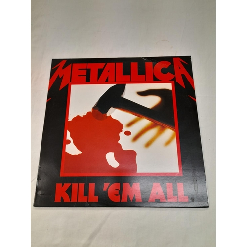 36 - Heavy Rock/Heavy Metal Collection of 7 LPs to include BLCKND003R Metallica 'Kill 'em All' -A -B 180 ... 