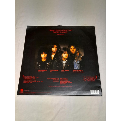 36 - Heavy Rock/Heavy Metal Collection of 7 LPs to include BLCKND003R Metallica 'Kill 'em All' -A -B 180 ... 