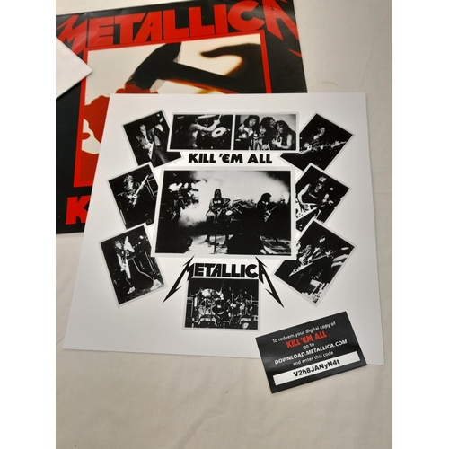 36 - Heavy Rock/Heavy Metal Collection of 7 LPs to include BLCKND003R Metallica 'Kill 'em All' -A -B 180 ... 