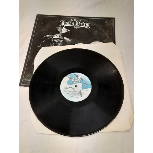 37 - Judas Priest LPs (3) to include CBS 82430 'Stained Glass' A1 B3, GULP 1026 'The Best Of' A1 B2 and C... 