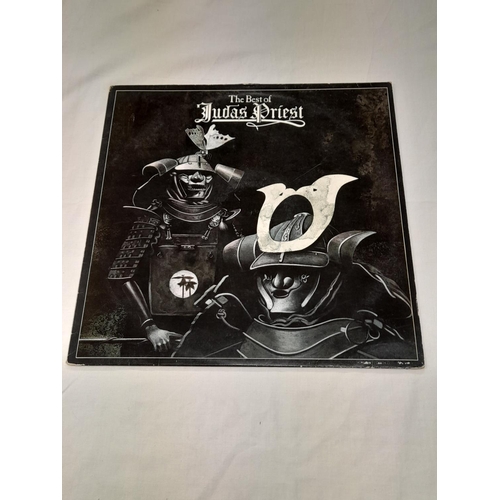 37 - Judas Priest LPs (3) to include CBS 82430 'Stained Glass' A1 B3, GULP 1026 'The Best Of' A1 B2 and C... 