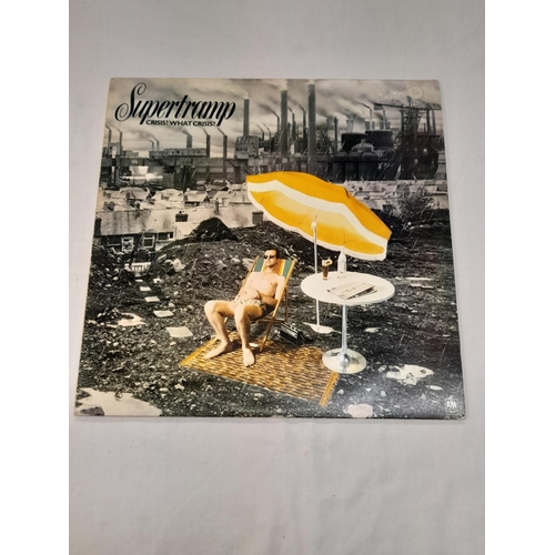 40 - Supertramp LPs (3) to include AMLH 68347 'Crisis What Crisis' A4 B3, AMD 123 'Supertramp' A6 B3 and ... 