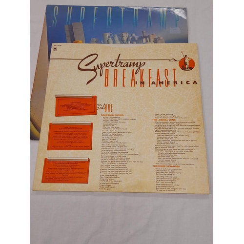 40 - Supertramp LPs (3) to include AMLH 68347 'Crisis What Crisis' A4 B3, AMD 123 'Supertramp' A6 B3 and ... 