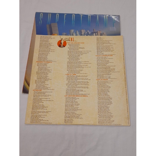 40 - Supertramp LPs (3) to include AMLH 68347 'Crisis What Crisis' A4 B3, AMD 123 'Supertramp' A6 B3 and ... 