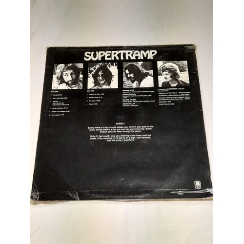 40 - Supertramp LPs (3) to include AMLH 68347 'Crisis What Crisis' A4 B3, AMD 123 'Supertramp' A6 B3 and ... 