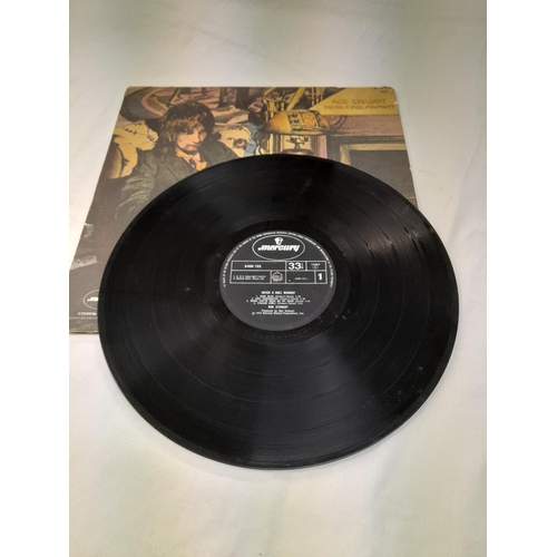 44 - Rod Stewart LPs (3) to include 6499 158 'Never a Dull Moment' 1//1 2//1, 6338 063 'Every Picture Tel... 