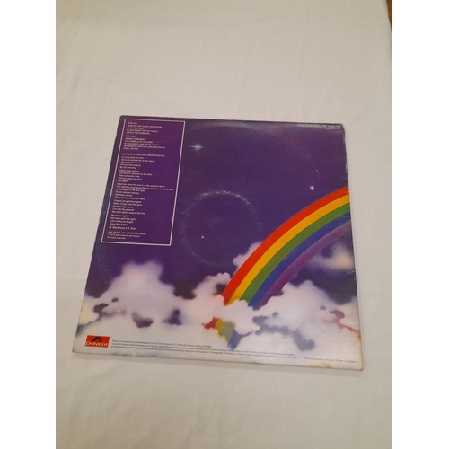 47 - Rainbow LPs (3) to include POLD 5023 'Down to Earth' A//2 B//1, POLD 5036 'Difficult to Cure' A//1 B... 