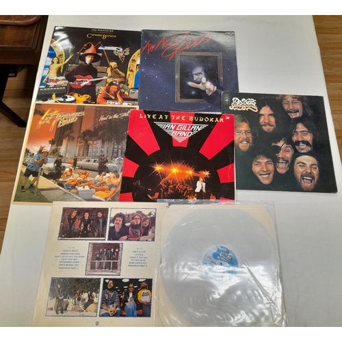 55 - Collection of Rock/Classic Rock LPs (7) to include AMLX 64945 Ray Manzarek 'Carmina Burana' A- B-, 3... 