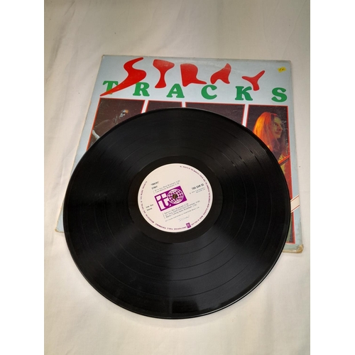 58 - Collection of 4 LPs to include TRA SAM 33 Stray 'Tracks' A-1 B-1, STRAY1 Stray Cats 'Pin Up' A//1 B/... 