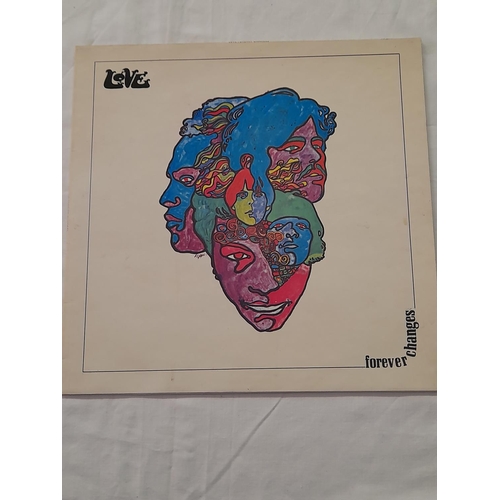 61 - Love LPs (3) to include BTS 9000 'Out Here' 2 x LP USA Pressing, Blue Thumb Pressing, K42015 'Foreve... 